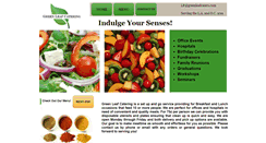 Desktop Screenshot of greenleafcaters.com